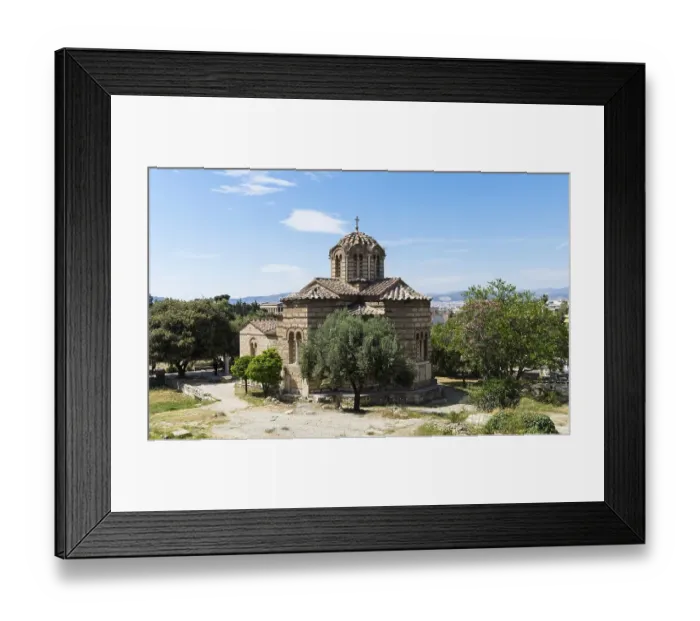 Framed Print : Byzantine Greek Orthodox Church