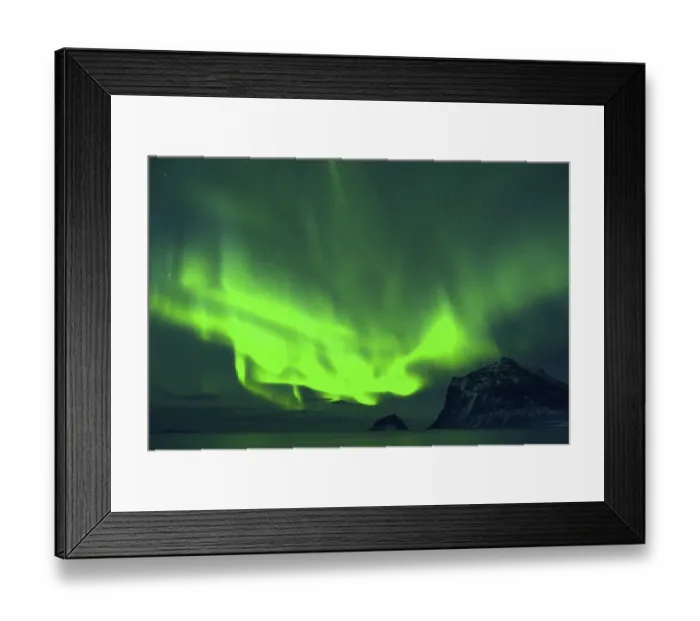 Framed Print : Northern Lights (Aurora borealis) Framed Print : Northern Lights (Aurora borealis)