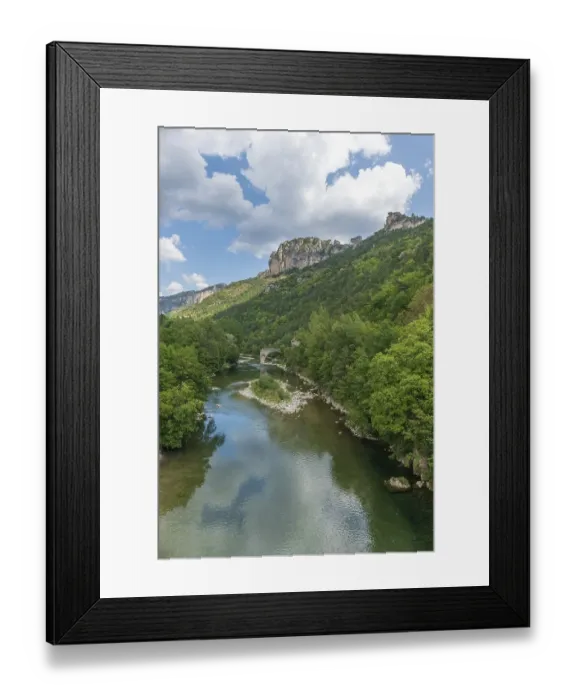 Framed Print : Gorges du Tarn in Cevennes National Park