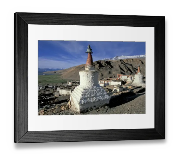 Framed Print : Korzok, Karzok or Kurzok at Tso Moriri Framed Print : Korzok, Karzok or Kurzok at Tso Moriri