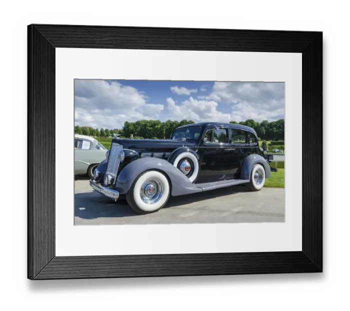 Framed Print : Vintage U.S.-American Packard Eight