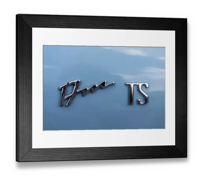 Framed Print : Vintage Ford Taunus 17 M TS, P3