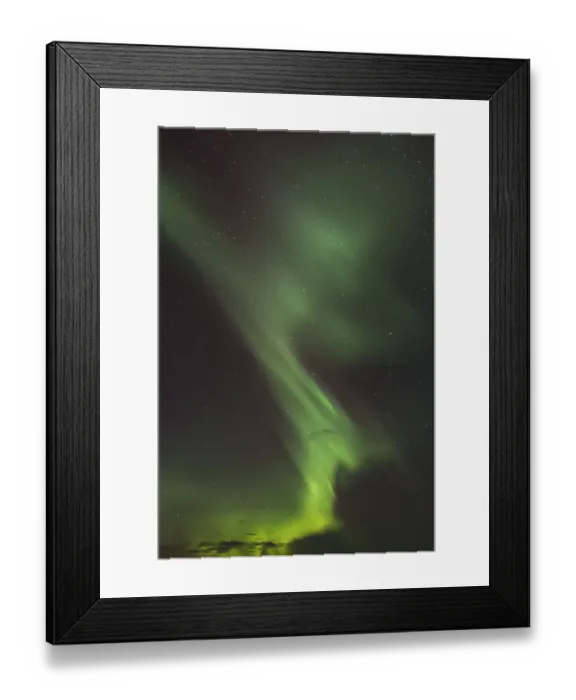 Framed Print : Northern Lights in the sky, Lofoten Framed Print : Northern Lights in the sky, Lofoten