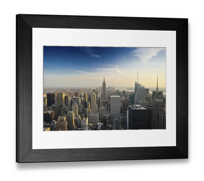 Framed Print : View of Manhattan from Rockefeller Center Framed Print : View of Manhattan from Rockefeller Center
