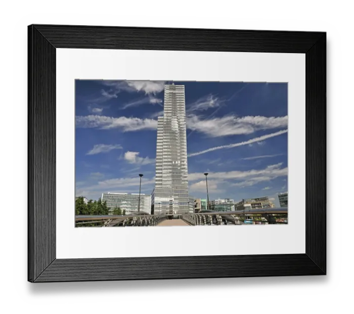 Framed Print : KoelnTurm, Cologne Tower, a high-rise office building Framed Print : KoelnTurm, Cologne Tower, a high-rise office building