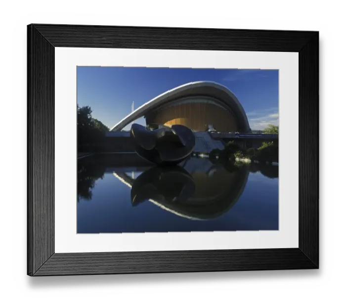 Framed Print : Convention Center, House of World Cultures