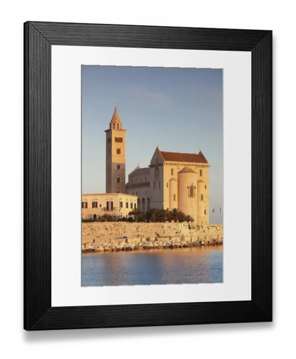 Framed Print : Historic centre, San Nicola Pellegrino Cathedral