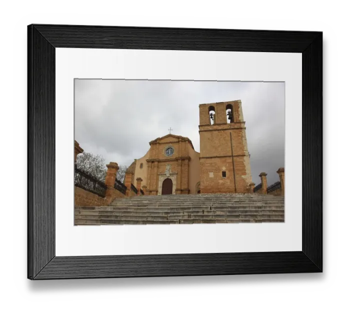 Framed Print : In the old town of Agrigento, Agrigento Framed Print : In the old town of Agrigento, Agrigento