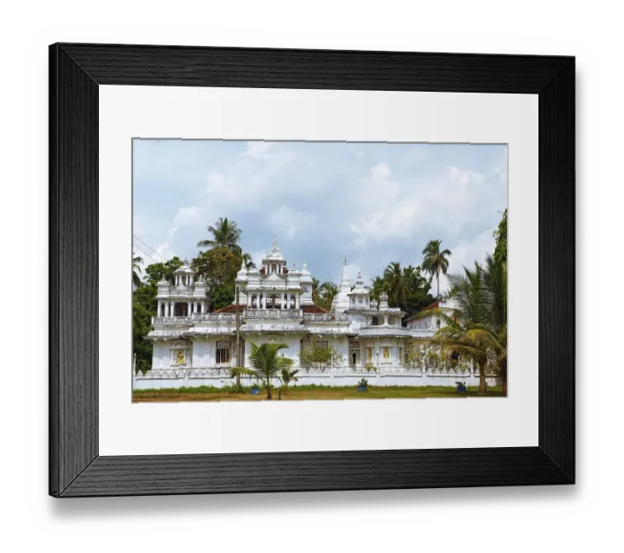 Framed Print : Sri Pushparama Temple, Balapitiya