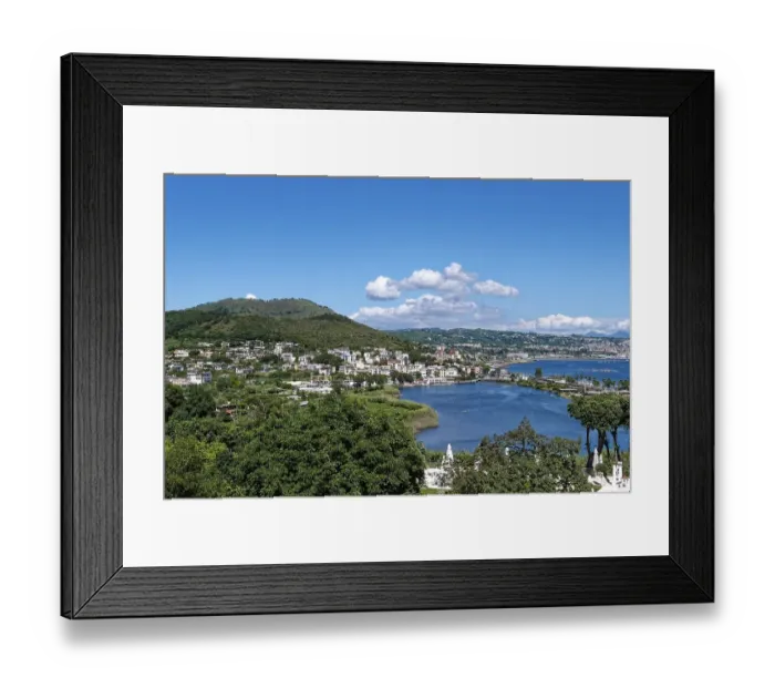 Framed Print : Monte Nuovo, the new mountain