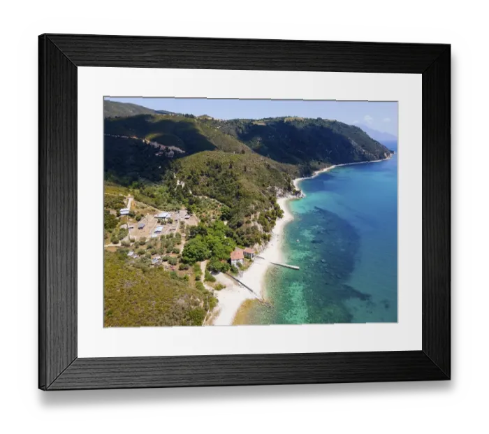 Framed Print : Aerial view, Arsanas Chromnitsas Framed Print : Aerial view, Arsanas Chromnitsas