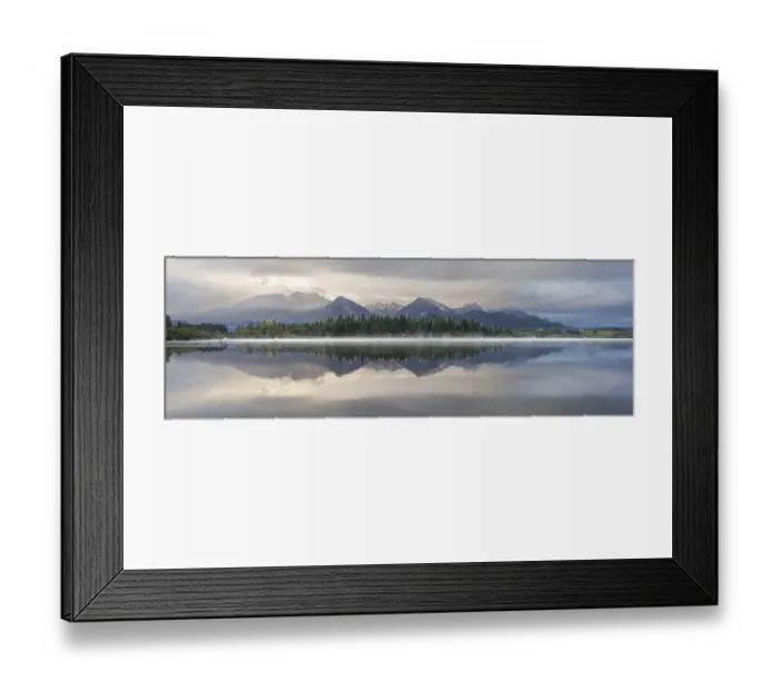 Framed Print : Sunrise, Lake Hopfensee, near Fuessen Framed Print : Sunrise, Lake Hopfensee, near Fuessen