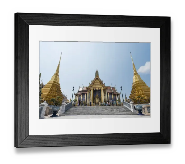 Framed Print : Wat Phra Kaeo Temple, Royal Palace