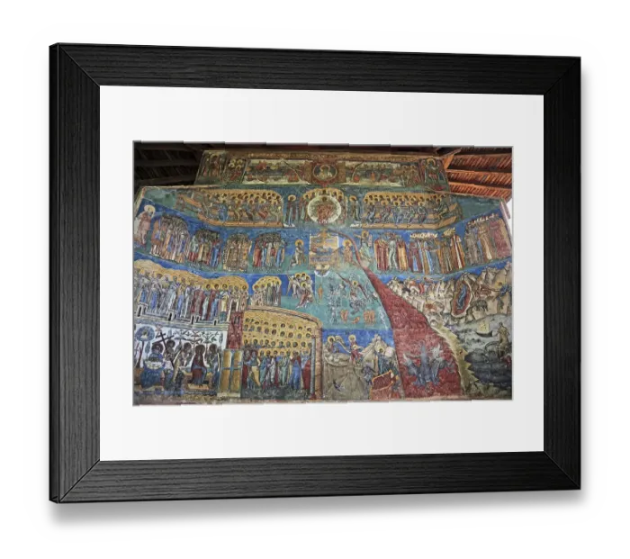 Framed Print : Voronet Monastery, Manastirea Voronet