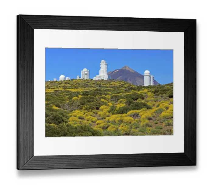 Framed Print : Observatorio del Teide, Teide Observatory Framed Print : Observatorio del Teide, Teide Observatory
