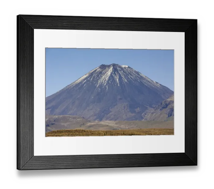 Framed Print : Mount Ngauruhoe, Unesco world heritage sight Tongariro National Park Framed Print : Mount Ngauruhoe, Unesco world heritage sight Tongariro National Park