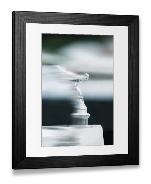 Framed Print : Rolls-Royce radiator mascot Spirit of Ecstasy also known as Emily