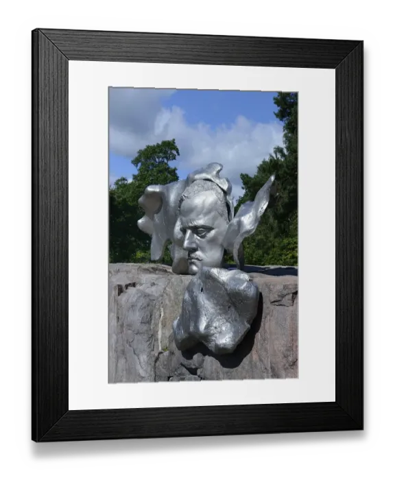 Framed Print : Sibelius Monument, Jean, Helsinki, Finland, Europe