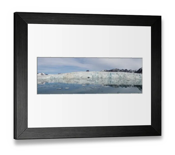 Framed Print : Lilliehook glacier, Lilliehook fjord