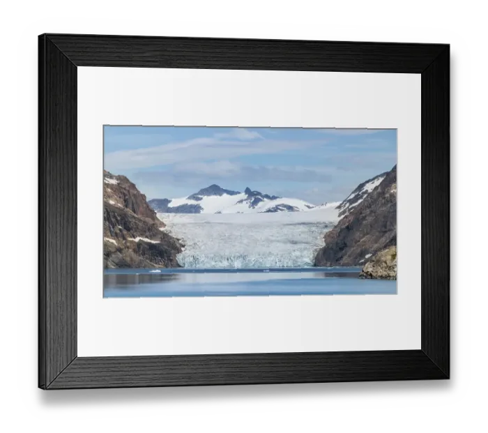 Framed Print : Glacier at Prins Christian Sund Framed Print : Glacier at Prins Christian Sund