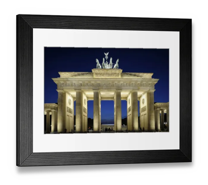 Framed Print : Brandenburger Tor or Brandenburg Gate Framed Print : Brandenburger Tor or Brandenburg Gate