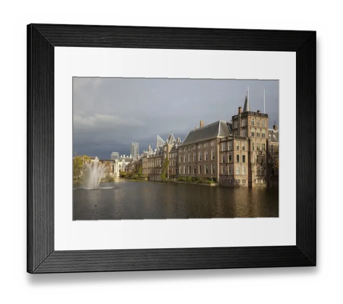 Framed Print : Binnenhof, seat of Parliament, The Hague Framed Print : Binnenhof, seat of Parliament, The Hague
