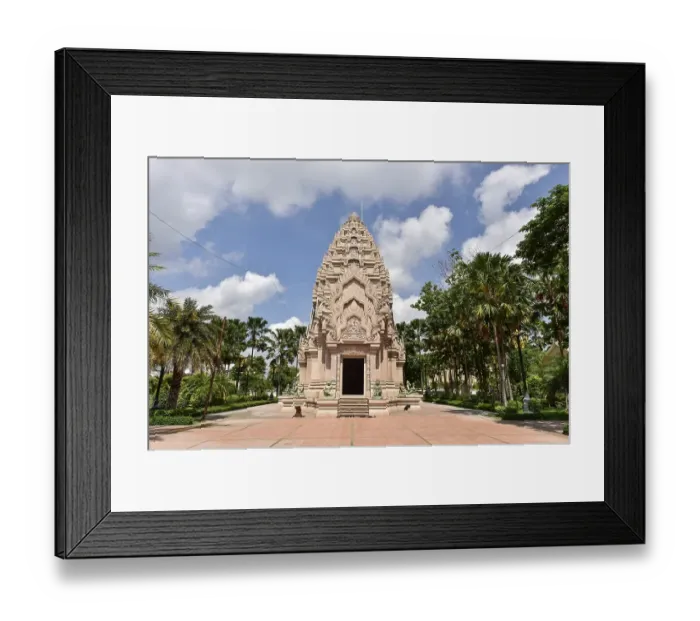 Framed Print : Schrein der Stadtsaeule, Buriram, Thailand, Asia