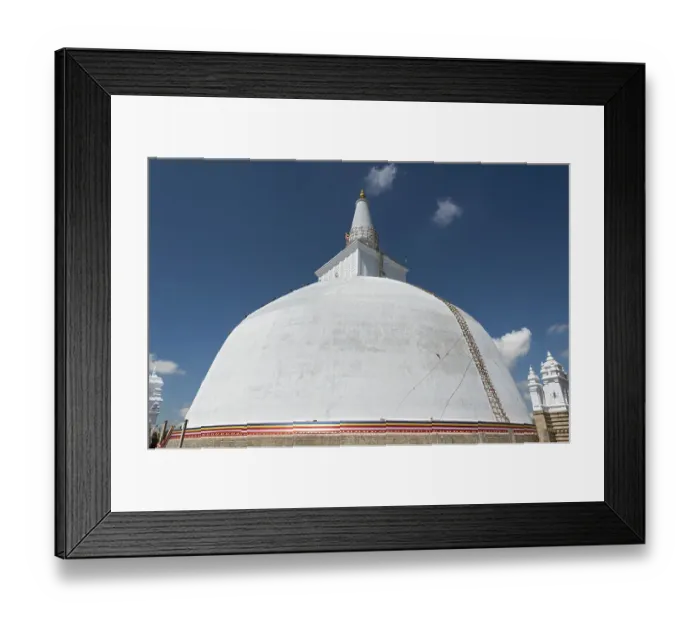 Framed Print : Ruwanwelisaya or Ruwanweli Maha Seya Stupa Framed Print : Ruwanwelisaya or Ruwanweli Maha Seya Stupa