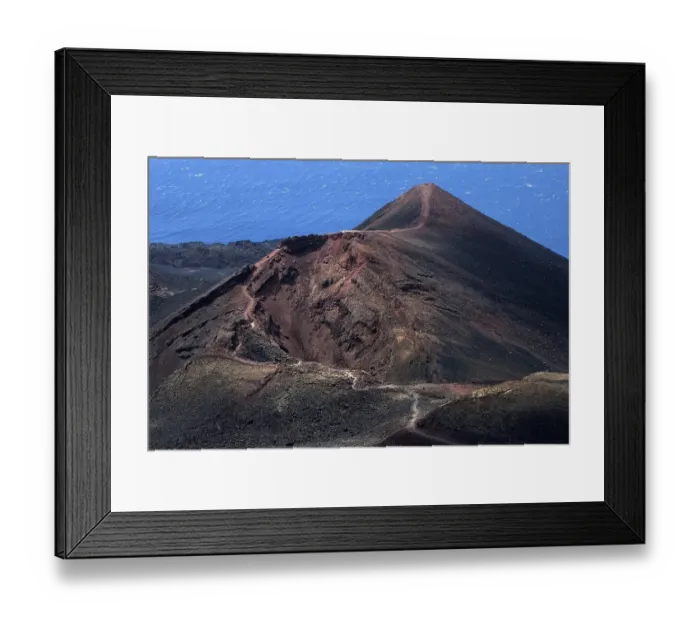 Framed Print : Volcano de Teneguia, near Fuencaliente Framed Print : Volcano de Teneguia, near Fuencaliente