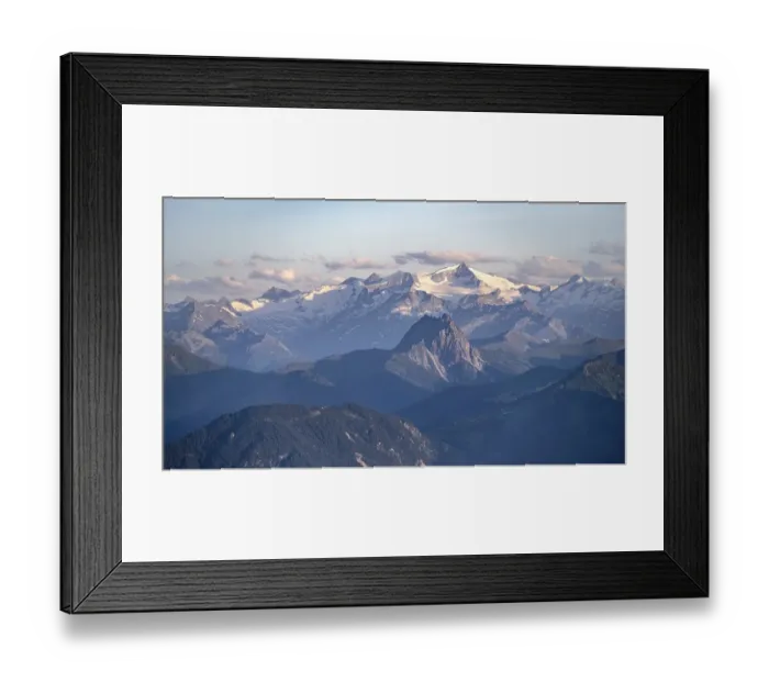 Framed Print : Evening atmosphere, view of Grossvenediger and Venediger group in the Hohe Tauern Framed Print : Evening atmosphere, view of Grossvenediger and Venediger group in the Hohe Tauern