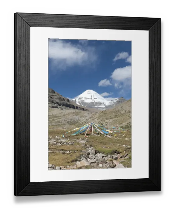 Framed Print : Tibetan Buddhism, colorful prayer flags Framed Print : Tibetan Buddhism, colorful prayer flags