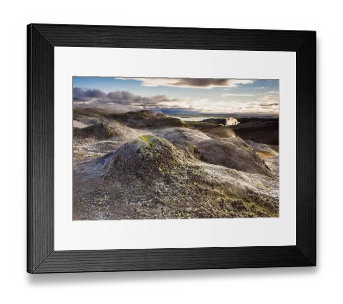 Framed Print : Solfataras, fumaroles, mud pots Framed Print : Solfataras, fumaroles, mud pots