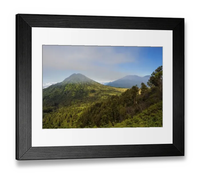Framed Print : Kawah Ijen landscape, Ijen crater Framed Print : Kawah Ijen landscape, Ijen crater
