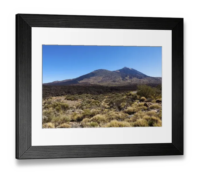 Framed Print : Mt Teide volcano in the Teide National Park Framed Print : Mt Teide volcano in the Teide National Park