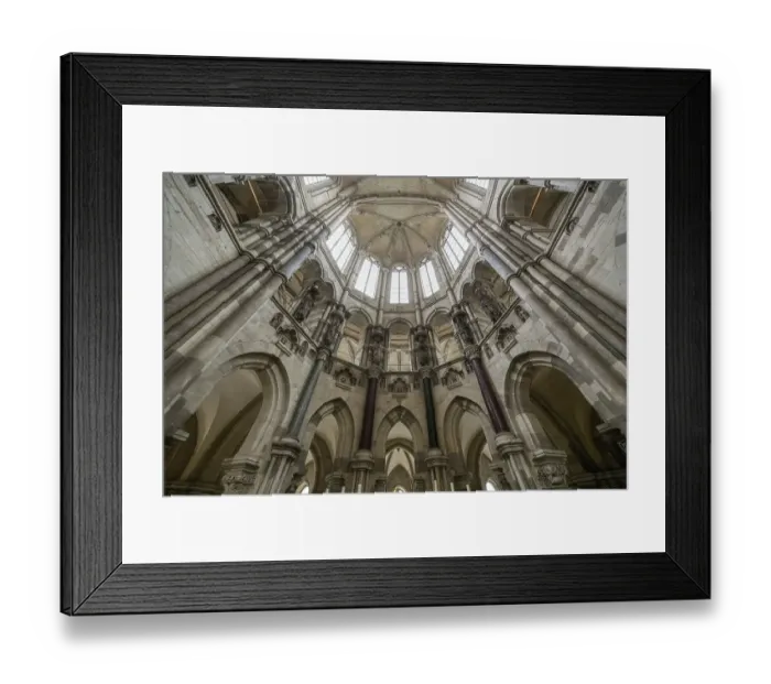 Framed Print : Magdeburg cathedral, Ceiling, Magdeburg
