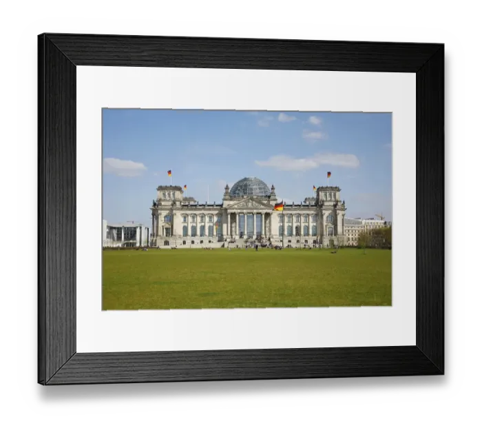Framed Print : Reichstag parliament in Berlin, Germany, Europe Framed Print : Reichstag parliament in Berlin, Germany, Europe