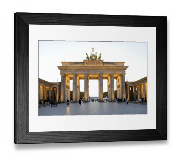 Framed Print : Brandenburger Tor or Brandenburg Gate