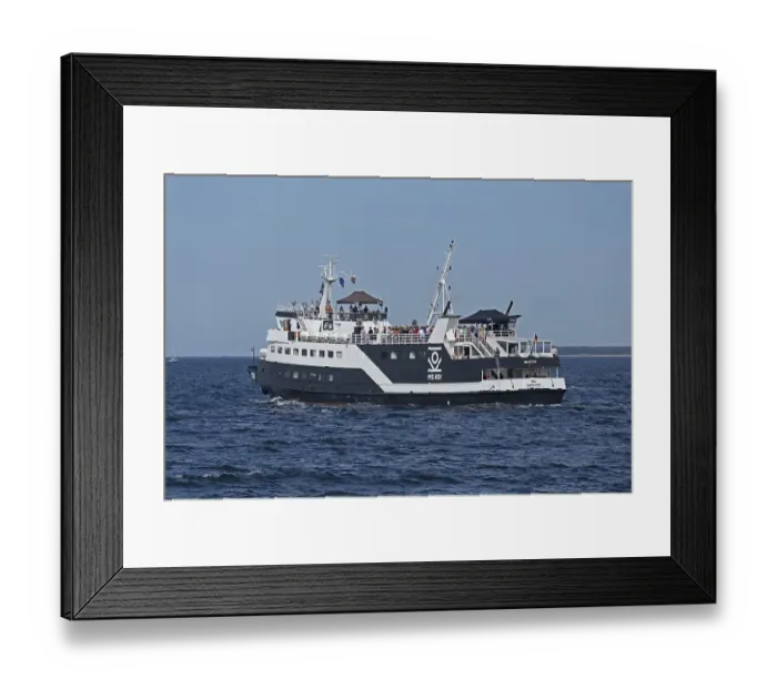 Framed Print : Excursion ship MS Koi, Baltic Sea Framed Print : Excursion ship MS Koi, Baltic Sea