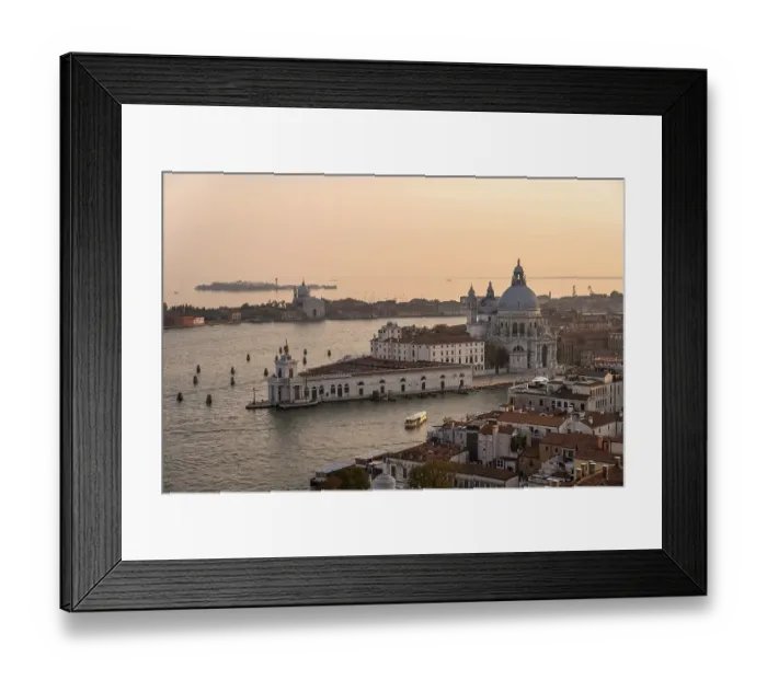 Framed Print : Basilica di Santa Maria della Salute on the Grand Canal at sunset Framed Print : Basilica di Santa Maria della Salute on the Grand Canal at sunset