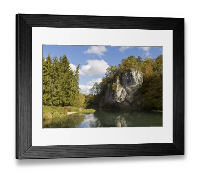 Framed Print : Amalienfelsen rock, Royal Park of Inzigkofen Framed Print : Amalienfelsen rock, Royal Park of Inzigkofen