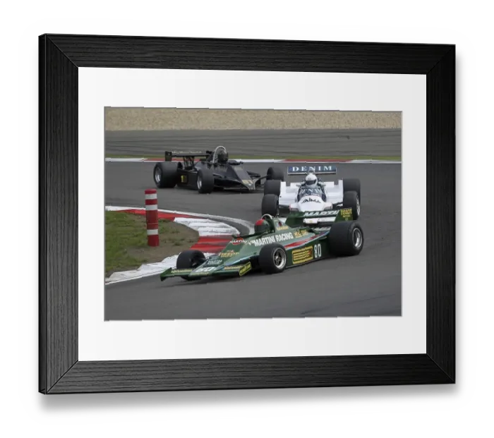 Framed Print : Race of the historic Formula 1 cars Framed Print : Race of the historic Formula 1 cars