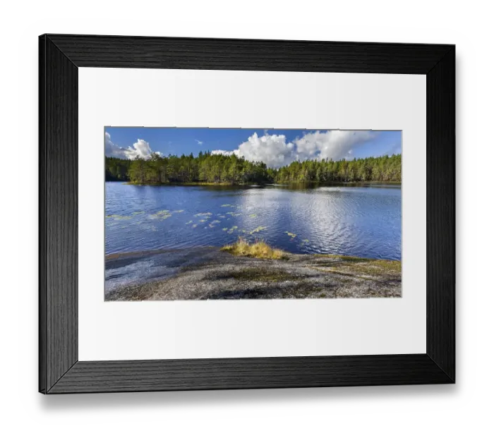 Framed Print : Metesjoen Lake, Tivedens National Park Framed Print : Metesjoen Lake, Tivedens National Park
