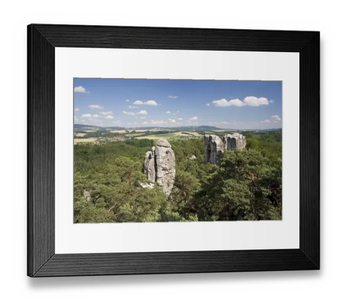 Framed Print : Bohemian paradise, Cesky Ray, Czech Republic