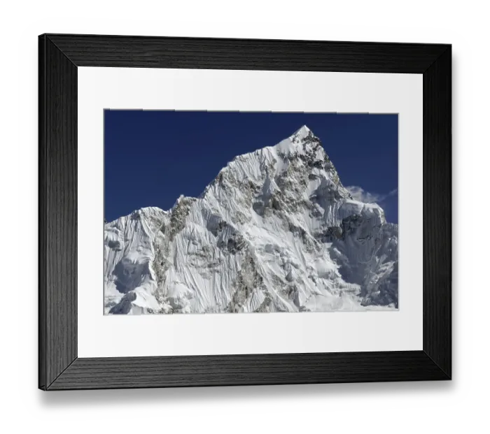 Framed Print : Nuptse (7861) west face, Khumbu Himal Framed Print : Nuptse (7861) west face, Khumbu Himal