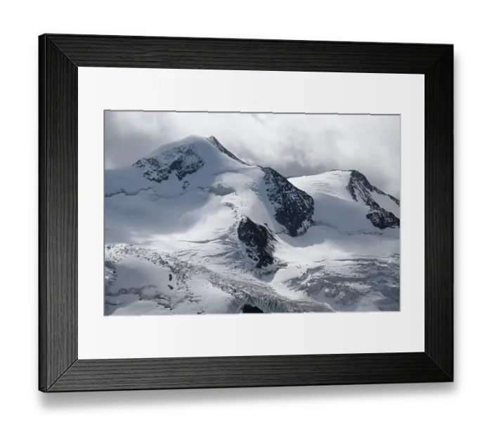 Framed Print : Wildspitze with Taschachferner