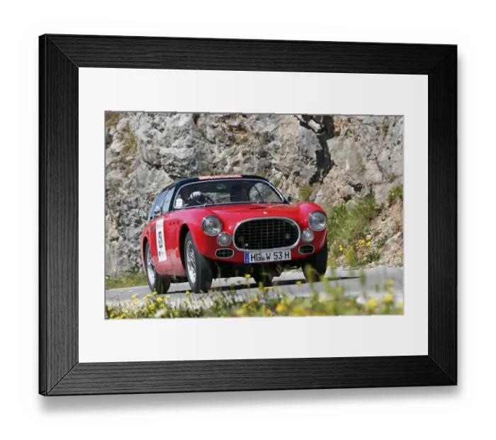 Framed Print : Ferrari 225 S, vintage car, year of construction 1952