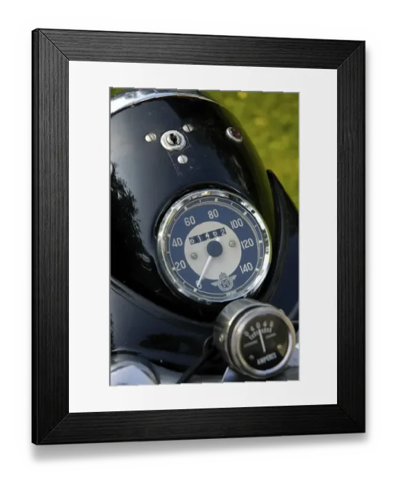Framed Print : Motorbike horex regina 1957