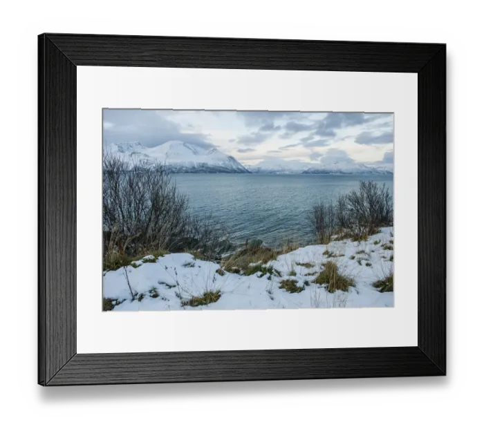Framed Print : Lyngen fjord, Troms, Norway, Europe Framed Print : Lyngen fjord, Troms, Norway, Europe