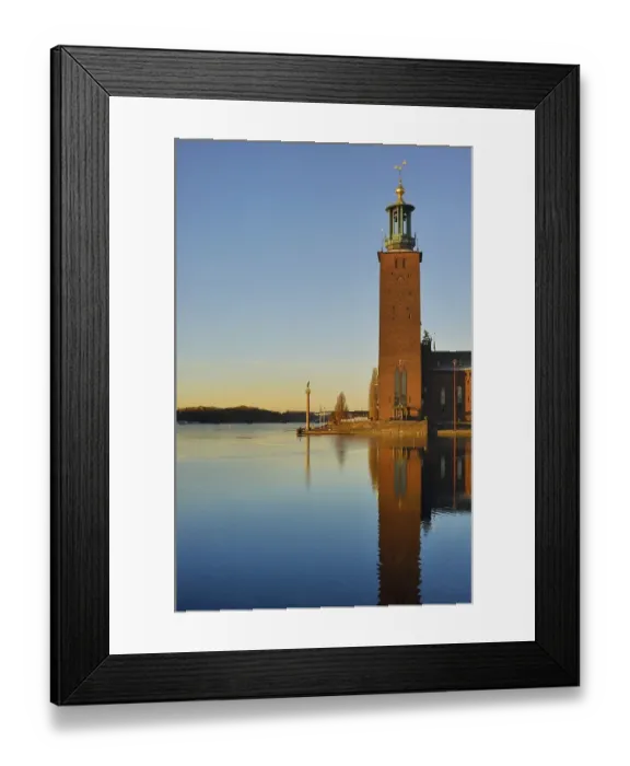 Framed Print : Stockholm City Hall, Stockholm, Sweden, Europe