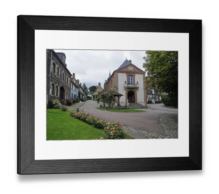 Framed Print : Streets, houses, old, historic